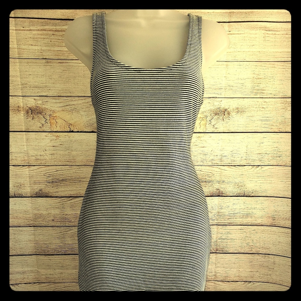 Mini Dress with Banded Back